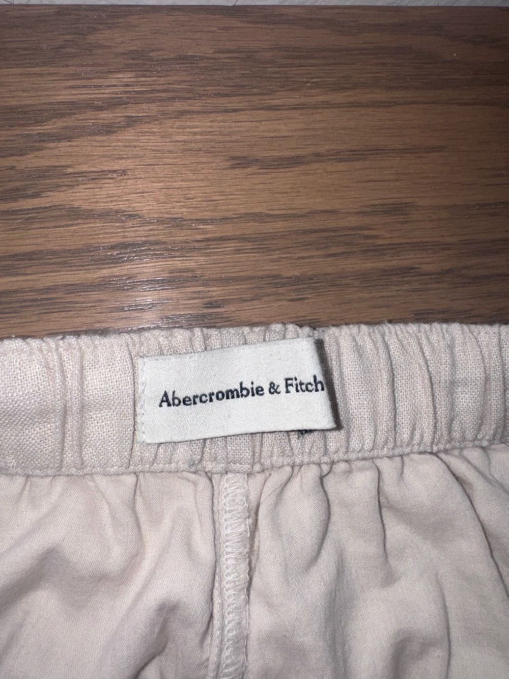 Abercrombie & Fitch Linen-Blend Shorts - Picture 3 of 5